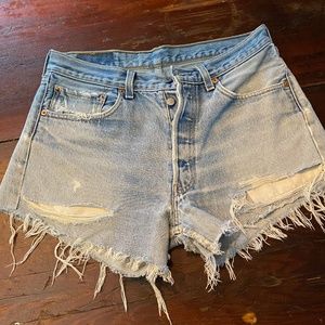 Vintage Levi's cut offs